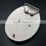 Nickel Plated Metal Name Plate Belt Buckles thumbnail-6