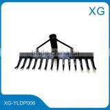 Garden Hand Rake / Garden Leaf Rake / Adjustable Garden Rake thumbnail-3