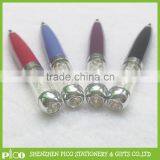 Promotional Glitter Diamond Crystal Ball Pen With Custom Logo For Wholesale Crystal Gift thumbnail-3