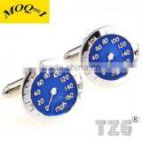 Fashion Stainless Steel Speedometer Cufflink