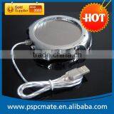 Electroplate Shiny Usb Hub Cup/mug Warmer With Usb Hub thumbnail-1