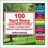 3mm Hot Sale Plastic Product Advertising Sign Board