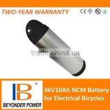 Factory Direct Sale,lithium Bottle Battery 36V10Ah for E-bikes ,assembly via 18650 Rechargeable Cells thumbnail-1