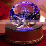 Crystal Music Items Diamond Crystal Gift for Home Decoration