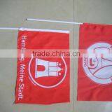 China Factory Hand Flag Car Flag