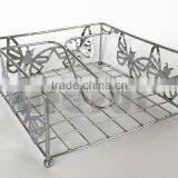 Butterfly Napkin Holder, Chrome