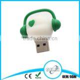 So Cute and Colour Fashion Silicone Material Usb Flash Drive thumbnail-2