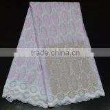 Cheap Swiss Voile Lace Fabric in Golden Materials With Sequins thumbnail-3