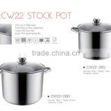 Stainless Steel Cooking Pot Set CW22 thumbnail-2