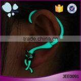 Vogue Noctilucent Jewelry Elegant Cat Earrings Personalized Ear Cuff Wholesale thumbnail-1