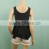 Sleeveless Black Stylish Tops for Women Custom Vanity Tops Lowes Clothing in Turkey thumbnail-3