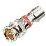 RG58 Male BNC Compression Connector Red