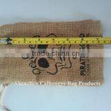 Jute Burlap Drawstring Bags thumbnail-2