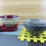 High Quality Two Color Glazed Stoneware Bowl thumbnail-1