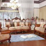 European Style Leather Sofa Set 1+2+3 thumbnail-1