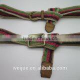 Fashion Mixed Colors Rope Fabric Belt for Women thumbnail-3