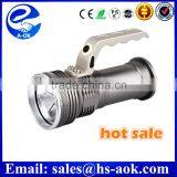 Super Bright Aluminum 3 Mode Sos Hand Held Long Range Rechargeable Led Searchlight for Emergency thumbnail-1