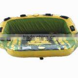 0.5mm Inner Pvc 840D Poly Cloth Cover Inflatable Towable Pulling Water Snow Ski Tubes thumbnail-1