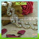 2015 Fashion Bling Rhinestone Chain Trims