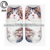 No Show Custom Sublimation Photo Print Socks thumbnail-5