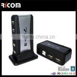 7 Port Usb 2.0 Hub With Power Adapter,7 Port Ethernet Hub,7 Port Usb 2.0 Hub With 2A Power Adapter--Shenzhen Ricom