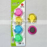 Transparent Round Plastic Magnets thumbnail-1