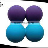 Custom Logo Silicone Peanut Massage Ball thumbnail-3