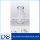 200ml Wholesale High Quality Clear Glass Jars for Strawberry Jam thumbnail-2