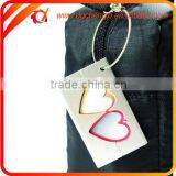 Promotinal Fashion Oval Shaped PU Luggage Tag