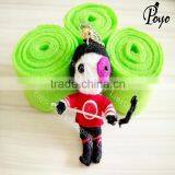 Cheap Knitted Voodoo Doll Keychain Wholesale