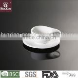 H6476 chaozhou odm dorundum porcelain ceramic cups and saucer white
