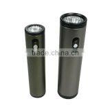 Solar Rechargeable LED Flashlight Power Bank 2600 Mah Real Capacity
