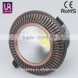hot sale 3/6/9/12w cob led downlight with nice design high quality led ceiling lights for wholasele