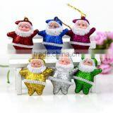Factory Sale Attractive Style Cheap Small Powder Santa Claus Christmas Tree Decorations in Many Style thumbnail-4