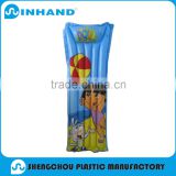 PVC inflatable air mattress for beach, foldable lounge , inflatable water float lounge for swimming pool