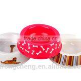 New design plastic suction cup pet bowl