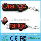 Custom PVC USB Flash Drive With Any Logo