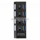 4 Ports USB 3.0 HUB / 4 Ports Hub Speed 5Gbps for PC Laptop / USB Hub On/off Switc thumbnail-5