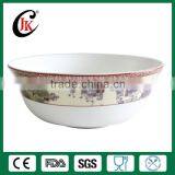 Wholesale 6" Ceramic Bone China Bowl With Decal Printed thumbnail-1