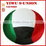 Custom Black Green White Red Coloured Fans Carnival Clown Felt Party Bowler Hat