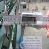 Green Painted Steel Studded Post