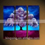 Handmade Chinese Style Landscape Oil Painting on Canvas For Wall Decoration 17103