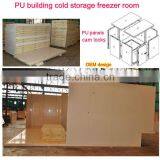 PU Building Cold Room Freezer Room With OEM Design