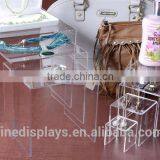 Acrylic Risers, Set of 7 Different Sizes - Clear(AR-B-148) thumbnail-1