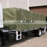 Heavy Duty Rip-Stop Cotton Canvas Fabric With Eyelets thumbnail-1