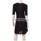 15JWL0213 Woman Linen Summer Sweater Dress