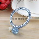 New Style Fine Elastic Hair Band With Ball thumbnail-2