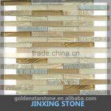 Gold Mosaic Tile and Mosaic Stone Mix (crystal Glass ) thumbnail-1