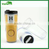 2016 NWE DESIGN Double Wall Plastic Travel Cup, Tea Cup