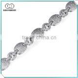 China Supplier 925 Sterling Silver Micro Pave Bracelet thumbnail-1